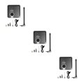 thumbnail image 3 of Youkk Fast Inflation Cordless Air Compressor With High Capacity Battery Detect Real-Time Pressure Silver 3Set, 3 of 6
