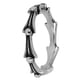 thumbnail image 2 of Anillo de dedo Retro para hombre, cadena de bicicleta de moda de acero inoxidable, accesorio de joyería #10, 2 of 5