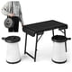 thumbnail image 4 of Costway Conjunto de mesa plegable y dos taburetes retráctiles con mesa de camping y LED, conjunto portátil y ligero de silla y mesa para playa, picnic, barbacoa, pesca, reuniones en interiores., 4 of 6