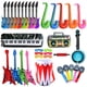 thumbnail image 2 of 厂家供应pvc儿童乐器玩具充气吉他萨克斯舞台道具跨境as the picture Deng Xun unisex, 2 of 2