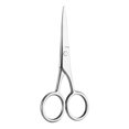 thumbnail image 1 of Stainless Steel Multi-Functional Trimming Scissors #4 - Precision Blades for Nose Hair, Eyebrows, Beard, Mustache, Facial & Body Grooming - Ergonomic Rounded Tip Design, Portable Mini Size for, 1 of 6