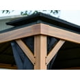 thumbnail image 4 of Yosemite Gazebo Aluminum frame wood finish 10 x 12, 4 of 9
