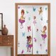 thumbnail image 1 of Cortina de puerta con dibujos animados de Nancy Fancy, para dormitorio, cocina, cortinas opacas, cortinas de privacidad para puerta, decoración del hogar, 2 paneles, 34" x 56", 1 of 7