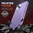 thumbnail image 2 of Military Shockproof iPhone 14 Case, iPhone 13 Case [2 Layer Structure Protection] [Military Grade Anti-Drop] Hard, 2 of 5