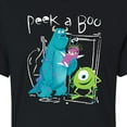thumbnail image 3 of Monsters Inc. - Peek A Boo  - Juniors Cropped Cotton Blend T-Shirt, 3 of 5