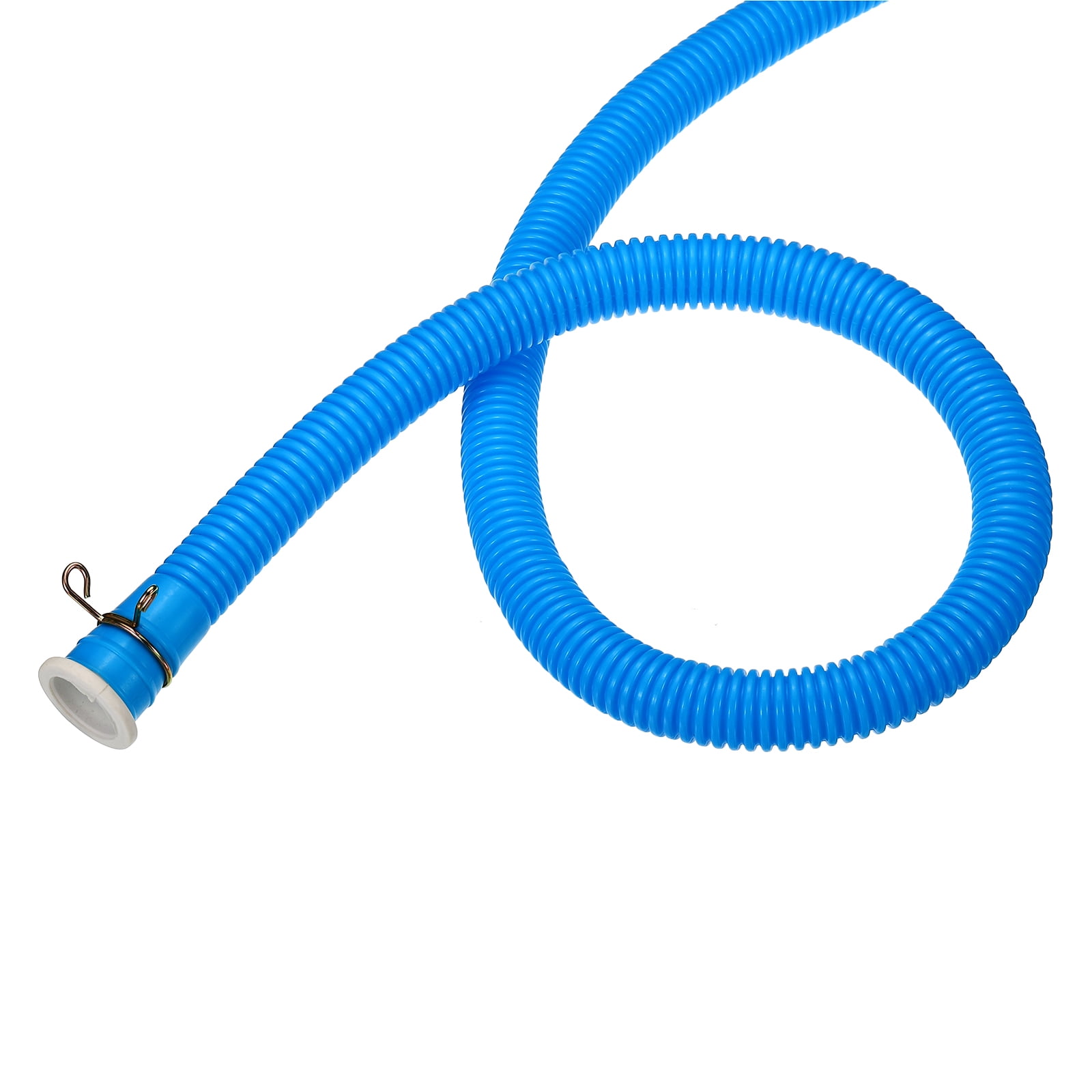 Uxcell Universal Air Conditioner Drain Hose 18mm ID 5.3ft Thickened with Clamp, Blue