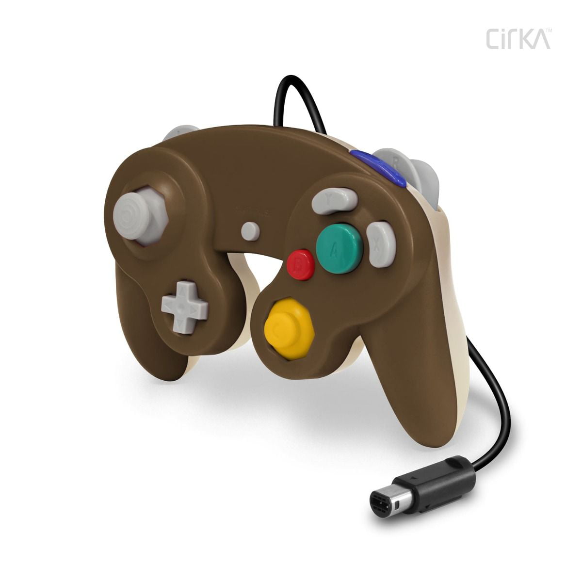 CirKa M05819-BRBG Wired Controller (Brown Beige) For GameCube®/ Wii®
