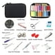 thumbnail image 3 of Kit de aguja e hilo para coser, más de 97 suministros, kit de costura básico de viaje, kit de costura portátil, juego de reparación premium, 3 of 5