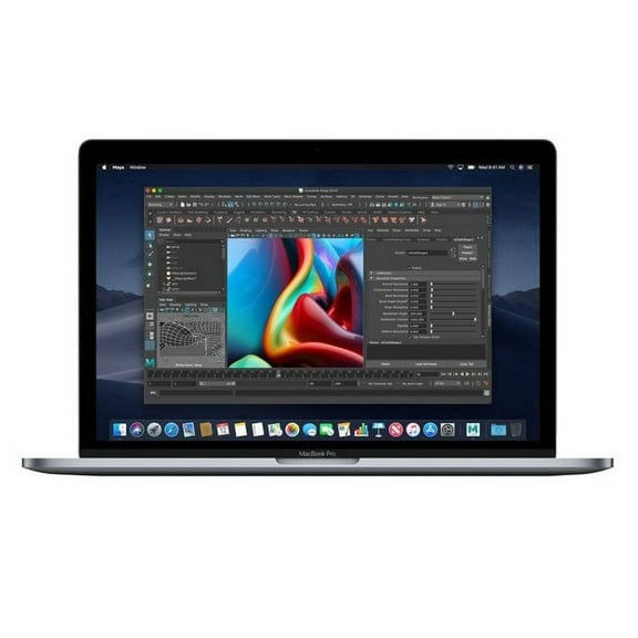 Restored Apple  Macbook Pro 15.4-inch (Retina, Silver, Touch Bar) 2.2Ghz 6-Core i7 (Mid 2018) MR962LL/A 256GB SSD 16GB Memory 2880x1800 Display Mac OS Sierra Power Adapter Included