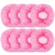 thumbnail image 1 of Shintop Gorros de ducha desechables para mujer, 100 paquetes de gorros para el cabello envueltos individualmente con gorro de baño elástico grande para el hogar, hotel, peluquería y spa (rosa), 1 of 2