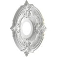 thumbnail image 4 of Ekena Millwork 13"OD x 3 1/2"ID x 3/4"P Attica Thermoformed PVC Ceiling Medallion (Fits Canopies up to 5"), Metallic Silver, 4 of 10