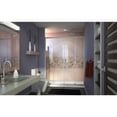 thumbnail image 2 of DreamLine Visions 36 in. D x 60 in. W x 74 3/4 in. H Sliding Shower Door in Brushed Nickel with Right Drain White Shower Base, 2 of 14