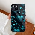 thumbnail image 2 of Sparkling Blue Heart Phone Case for Trendy Users, Perfect Valentine's Gift – Compatible with iPhone 11/12/13/14/15/16 (Pro Max/Plus), 2 of 9