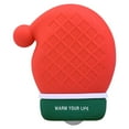 thumbnail image 1 of STARTIST Sac de Chauffe-Eau en Silicone pour Micro-Ondes de Noël Chapeau Rouge, 1 of 9