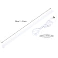 thumbnail image 2 of WUSUOWEI 2PCS Portable LED Under Cabinet Lighting,White Color,11Inch,LED Strip Light Bar with 5FT Cord,Counter Light,Reading Desk Lamp for Work Table,Cabinet Shelves,Closet,Kitchen, 2 of 7