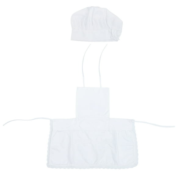 KAKOWELY 1 juego de adorables disfraces de chef para bebé, ropa de fotografía creativa