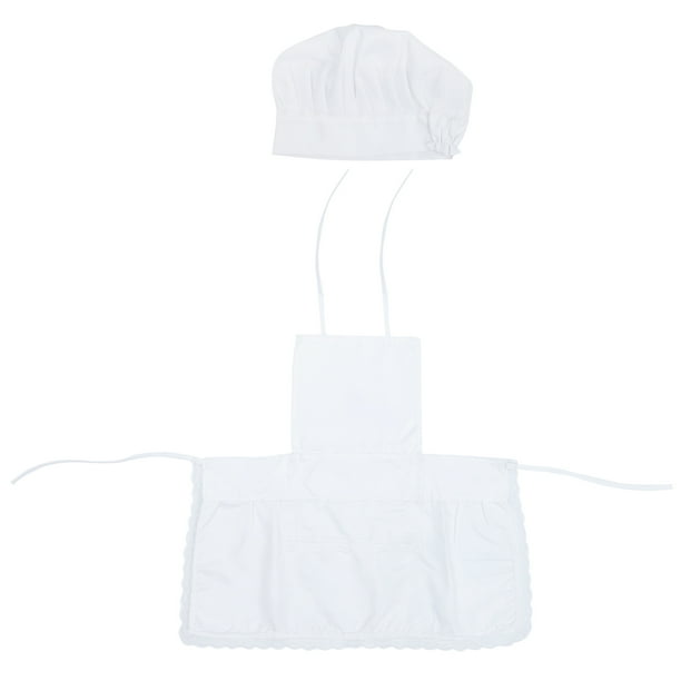 KAKOWELY 1 juego de adorables disfraces de chef para bebé, ropa de fotografía creativa