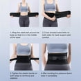 thumbnail image 7 of Breathable Back Brace for Lower Back Pain Relief for Women/Men, Back Support Belt with 4 Stays for Heavy Lifting, Sedentariness, 7 of 7