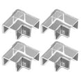 thumbnail image 2 of Trayknick 4Pcs Tank Corner Protectors Soft Easy to Use Thick Tight Fit Triangle Keep Safety PVC Transparent Design Fish Tank Protective Covers Aquarium Accessory, 2 of 13