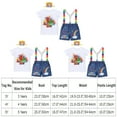 thumbnail image 7 of FYMNSI Watermelon Kids Boy 4th Fourth Birthday Cake Smash Outfit Rainbow Four Years Old Party Photo Shooting Props Cotton Short Sleeve T-shirt Y-back Suspenders Denim Shorts Mini Crown Hat 4pcs Set, 7 of 7