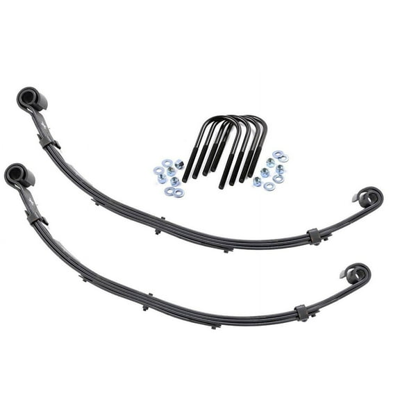 Rough Country 4" Rear Leaf Springs for 1976-1983 Jeep CJ5 - 8020Kit