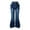 Light Blue, variant on GiLiling Girls Baggy Casual Jeans High Waist Wide Leg Cargo Denim Pants Elastic Waist Y2k Vintage Aesthetic (Dark Blue, 15-16 Years)