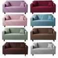 thumbnail image 4 of English sofa cover Solid Color Jacquard Fabric sofa cover All-in-One Universal sofa cover, 4 of 4