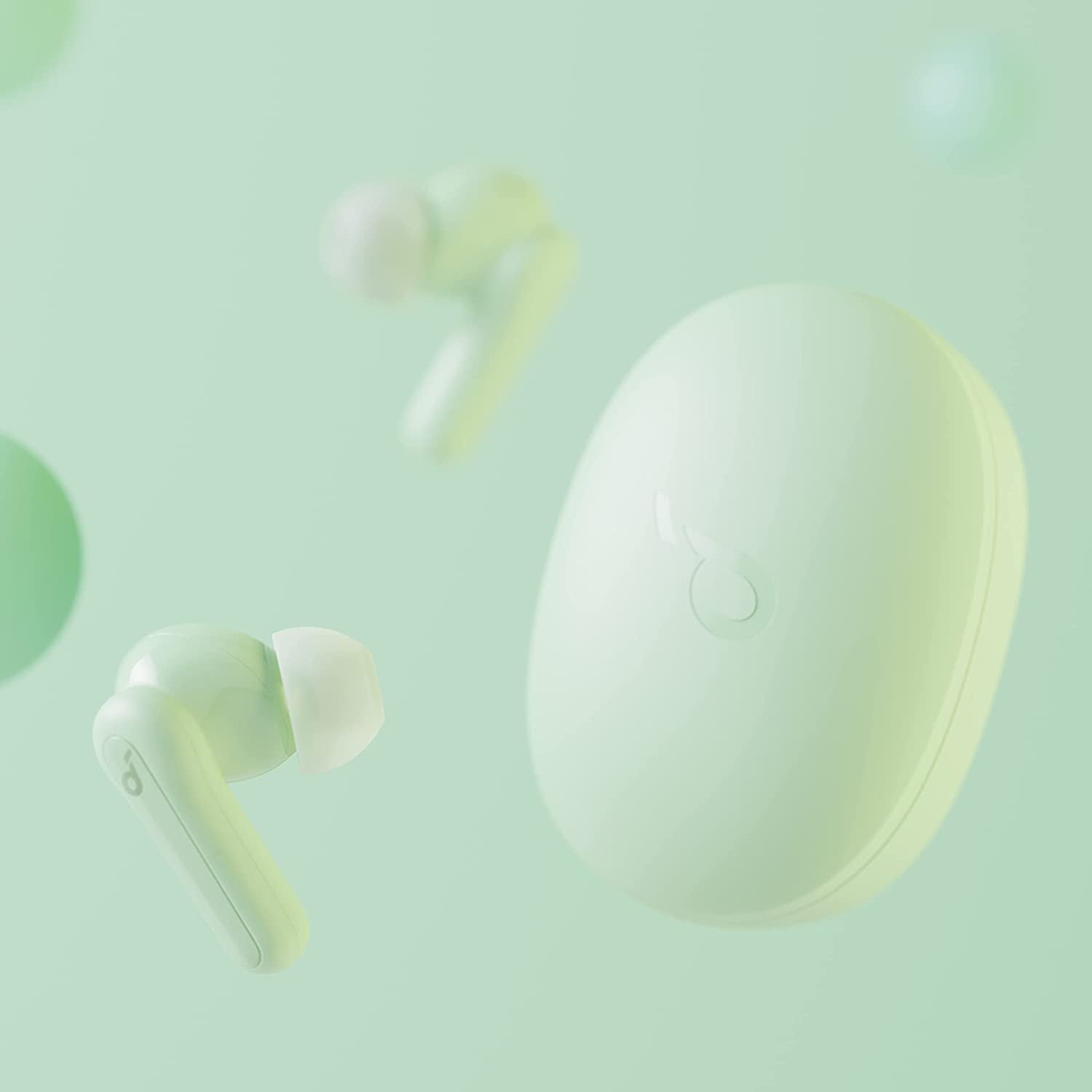Soundcore by Anker Life P2 Mini True Wireless Earbuds, Bluetooth Headphones, Mint Green
