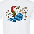 thumbnail image 4 of Inktastic Cute Christmas Unicorn with Cookies T-Shirt, 4 of 5