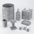 thumbnail image 3 of Avanti Linens Galaxy Waste Basket, Silver, 3 of 4