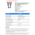 thumbnail image 2 of Rear Strut Assembly and Sway Bar Link Kit - Compatible with 1998 - 1999 Subaru Legacy, 2 of 2