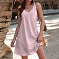 thumbnail image 3 of WILLBEST Vestidos Dama Vestido Informal sin Mangas para Mujer con Bolsillos Vestido Playero Bohemio de Verano Vestido Floral Chica, 3 of 3