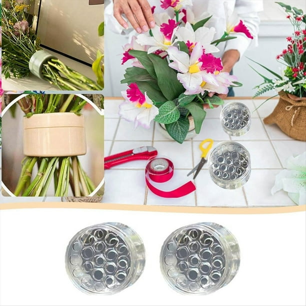 Soporte de Tallo en Espiral de Ikebana, Rejilla Floral Reutilizable para Florero, Moldeador de Flores para Flores Soporte de Tallo en Espiral para Florero L