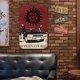 thumbnail image 3 of Placa Metal Vintage Sobrenatural Pintura Hierro Rectangular Pared 20x30cm, 3 of 9