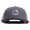 Black Charcoal, variant on Smiling Face Embroidered Big Size Premium Flat Bill Trucker Cap - Black XL-3XL
