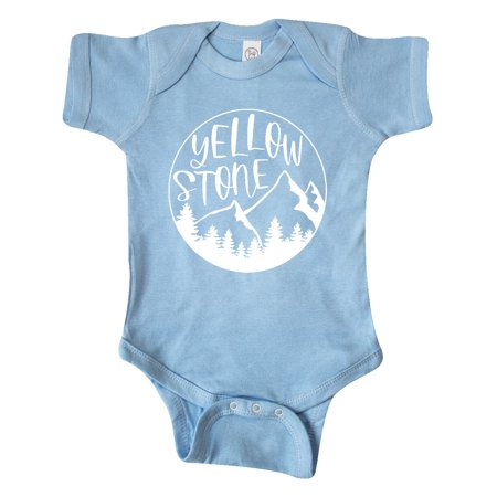 

Inktastic Yellowstone National Park- Mountains Gift Baby Boy or Baby Girl Bodysuit