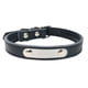 thumbnail image 1 of Collar de cuero para mascotas con letras láser, collar antipérdida para perros y gatos, collar de cuero en contraste para gatos, 1 of 6