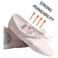 thumbnail image 4 of Nexete Girls Canvas Ballet Slipper/Ballet Shoe/Yoga Dance Shoe (Toddler/Little Kid/Big Kid/Women/Boy), 4 of 6