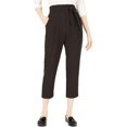 thumbnail image 1 of Leyden Reggie Tie Pantalones casuales para mujer, negro, XS, 1 of 2