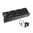 thumbnail image 4 of Almencla Refroidisseur d'Aquarium Machine de Refroidissement Hydroponique Réservoir Ventilateur Angle Réglable pour 4 Têtes, 4 of 8