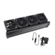 thumbnail image 4 of Ventilador de enfriamiento para acuario con ángulo ajustable para agua salada y dulce (negro) 4 cabezas, 4 of 9