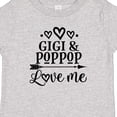 thumbnail image 4 of Inktastic Gigi and Poppop Love Me Girls Baby T-Shirt, 4 of 5