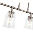 thumbnail image 4 of Woodbridge Lighting Elliot 4-Light Metal Linear Pendant in Antique Nickel, 4 of 5