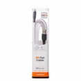 thumbnail image 2 of Ventev ChargeSync Flat Lightning Cable 6ft White Charge/Sync Cables, 2 of 5