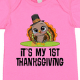thumbnail image 4 of Inktastic First Thanksgiving Pilgrim Turkey Boys or Girls Baby Bodysuit, 4 of 5