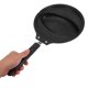 thumbnail image 4 of Sartén antiadherente para tortilla con molde, molde para tortilla de arroz para el hogar (negro), 1 ud., 4 of 8