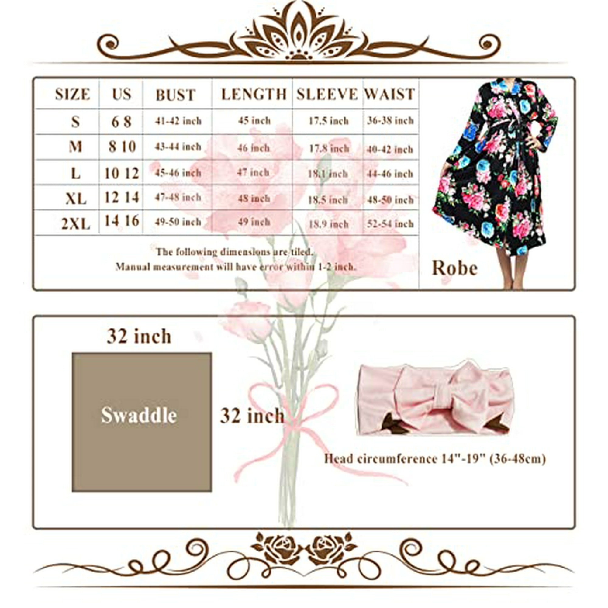 Mama and baby matching robe and swaddle walmart sale