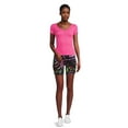 thumbnail image 2 of No Boundaries Juniors Bike Shorts with Pocket, Sizes XS-XXXL, 2 of 5