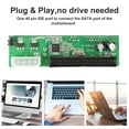 SATA to PATA IDE Female Hard Drive Adapter Converter HDD Parallel to ...