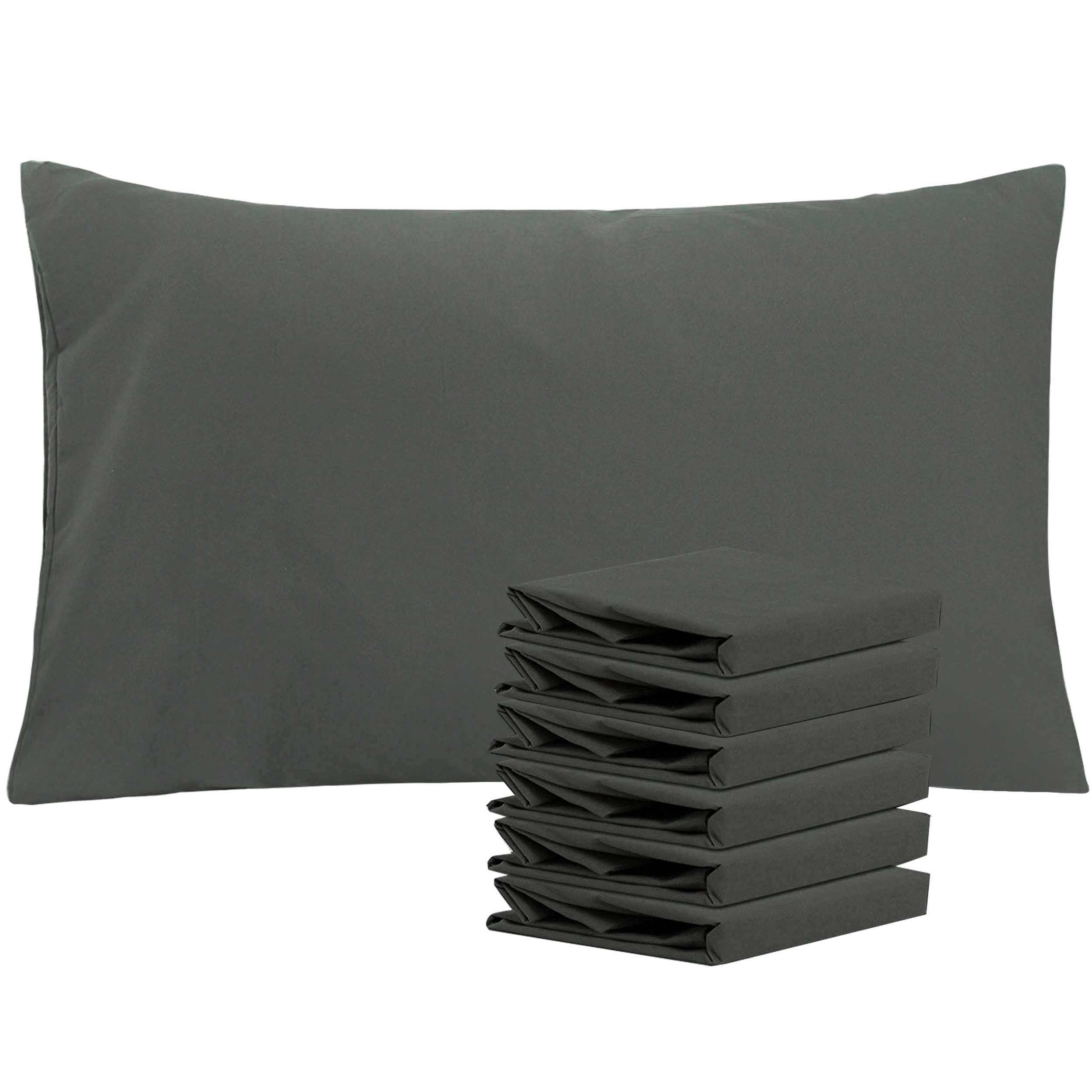 Ntbay 100 Double Brushed Microfiber Pillowcases set, Ultra Soft and